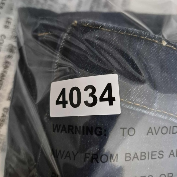 American Eagle Original Bootcut Jeans Men's 34x32 Blue Denim Airflex+ NWT - Picture 9 of 9